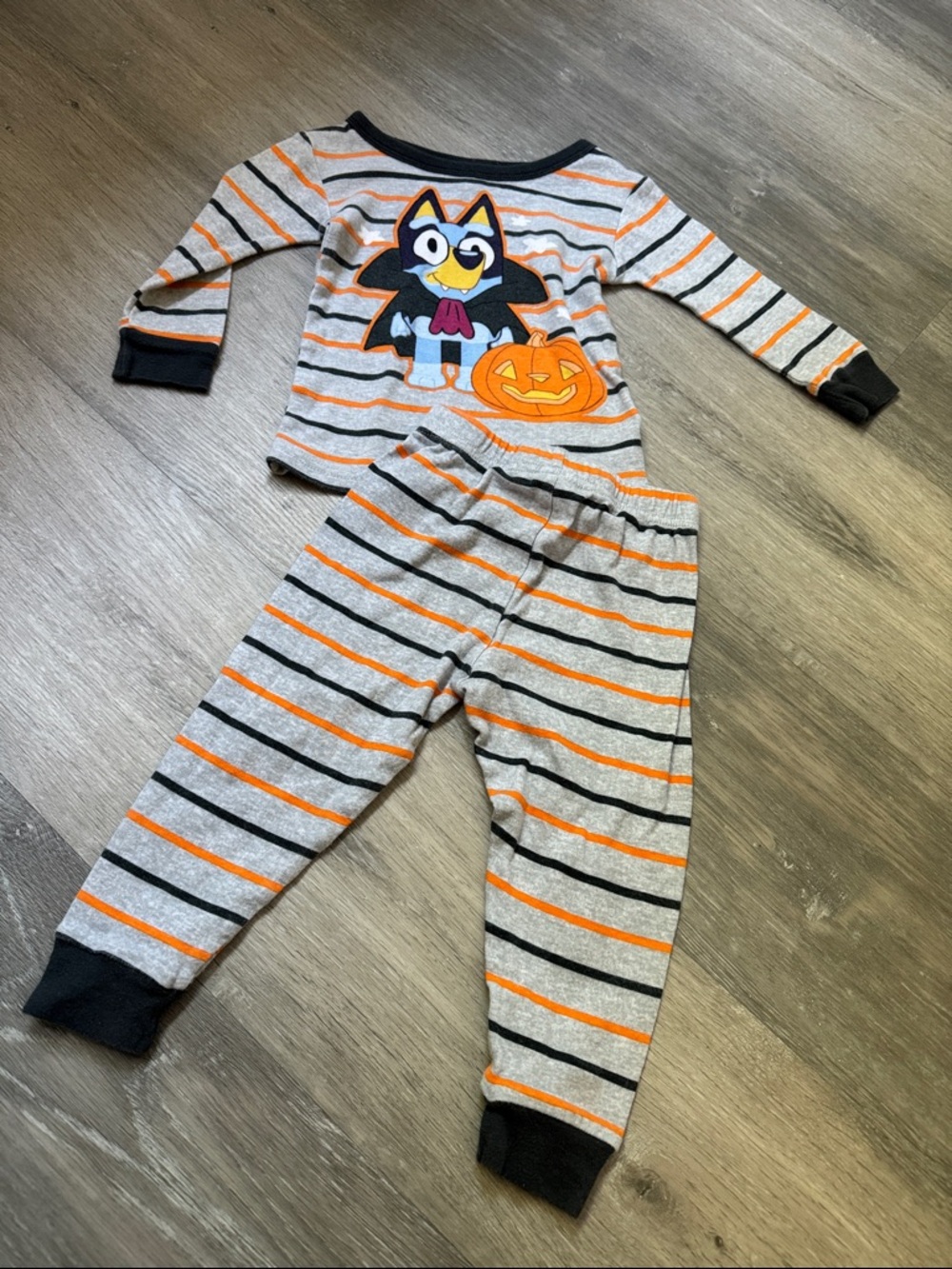 2T Bluey Halloween pajamas